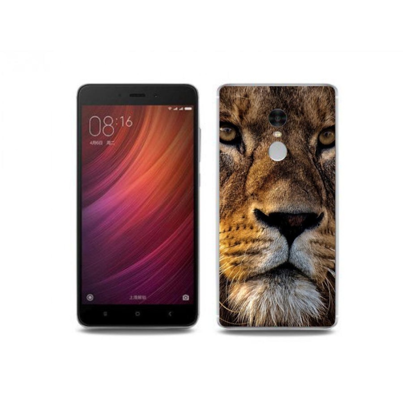 Gél tok mmCase a Xiaomi Redmi Note 4 készülékhez - oroszlán