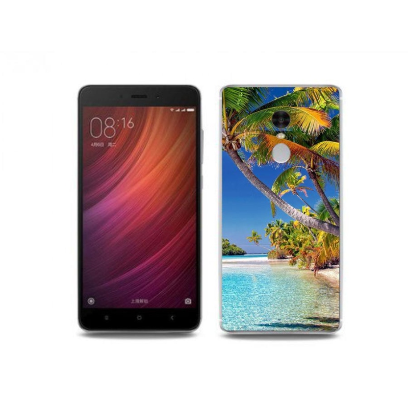 Gél tok mmCase a Xiaomi Redmi Note 4 készülékhez - tengerparton