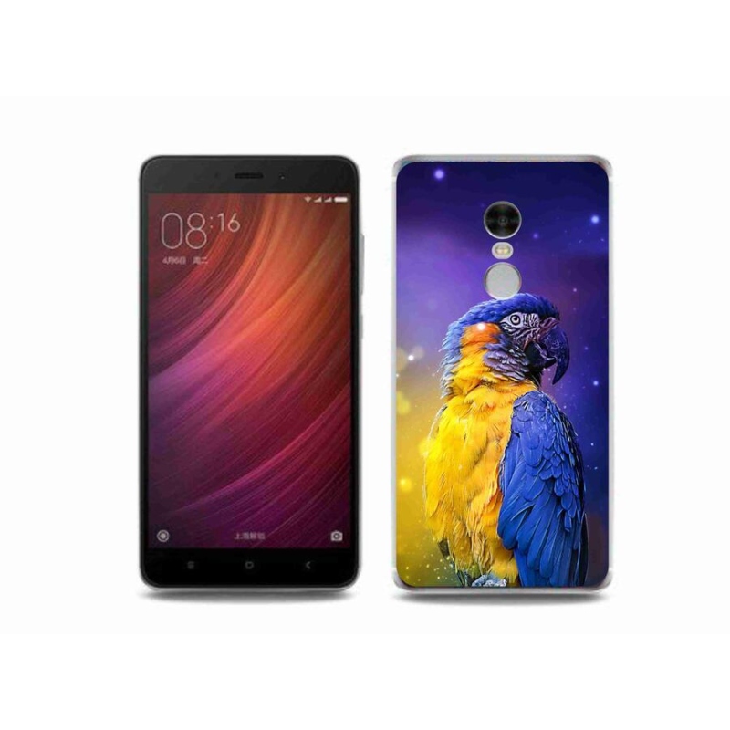 Gél tok mmCase a Xiaomi Redmi Note 4 készülékhez - papagáj ara 1