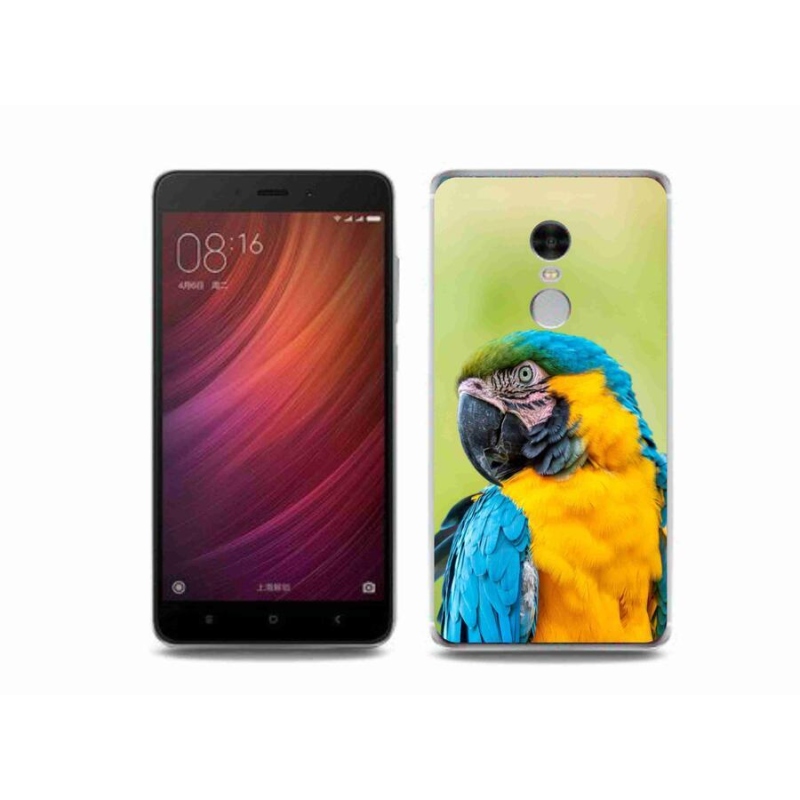 Gél tok mmCase a Xiaomi Redmi Note 4 készülékhez - papagáj ara 2