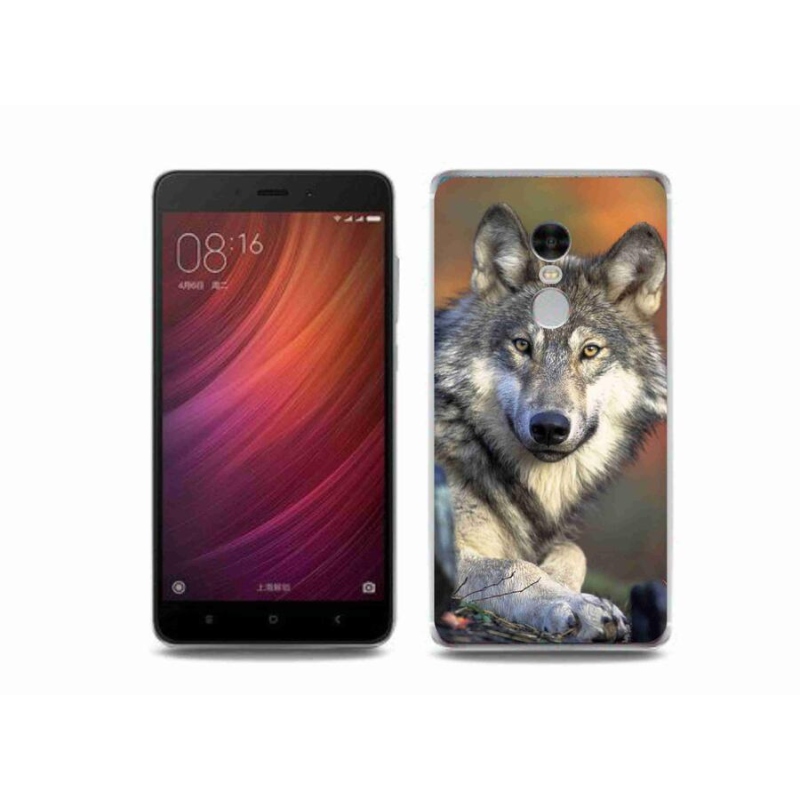Gél tok mmCase a Xiaomi Redmi Note 4 készülékhez - farkas