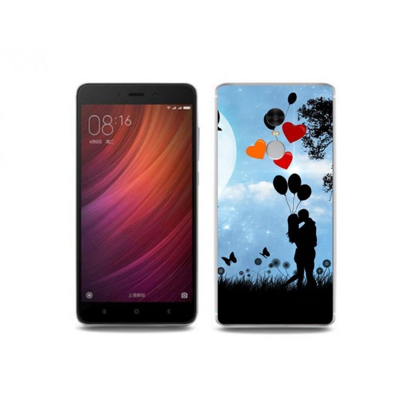 Gél tok mmCase a Xiaomi Redmi Note 4 készülékhez - szerelmes pár