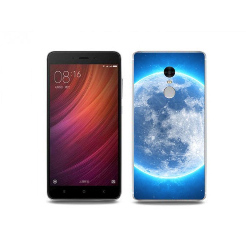 Gél tok mmCase a Xiaomi Redmi Note 4 számára - glóbusz