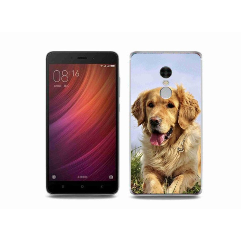 Gél tok mmCase a Xiaomi Redmi Note 4 készülékhez - arany retriever