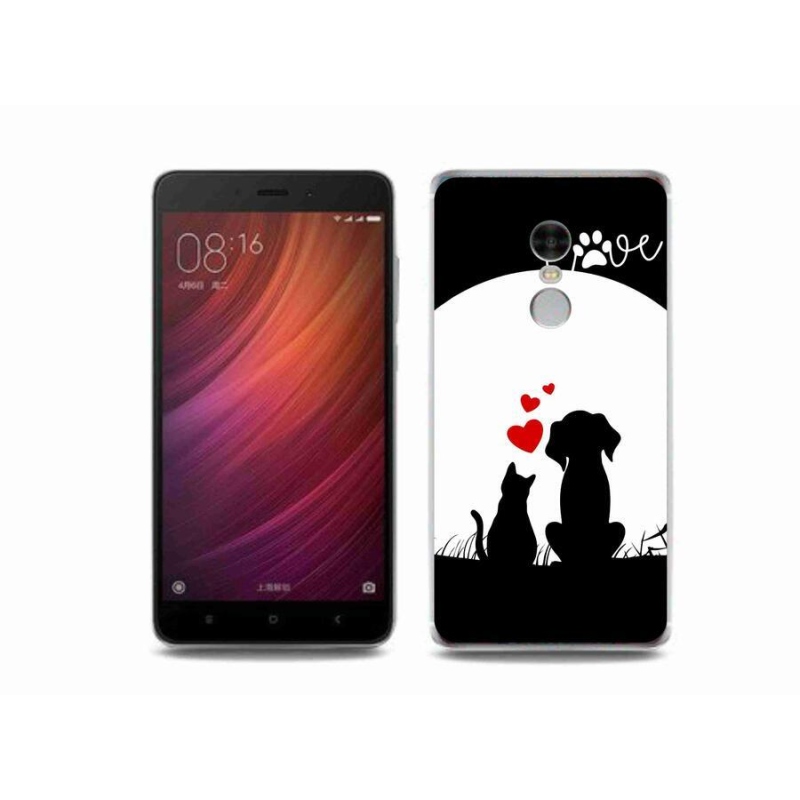 Gél tok mmCase a Xiaomi Redmi Note 4 számára - állatszerelem