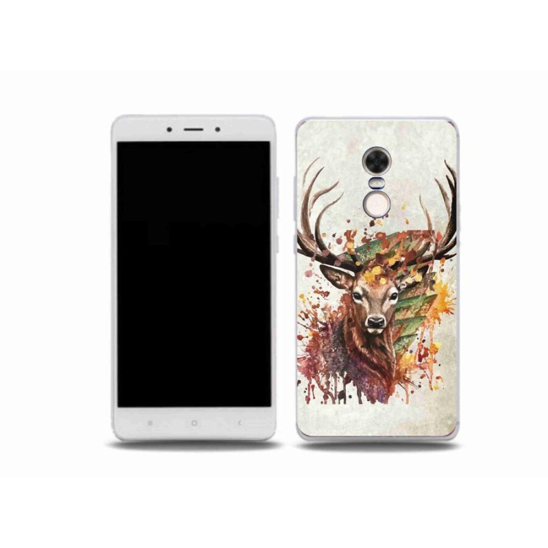 Gél tok mmCase a Xiaomi Redmi Note 4X számára - szarvas 1