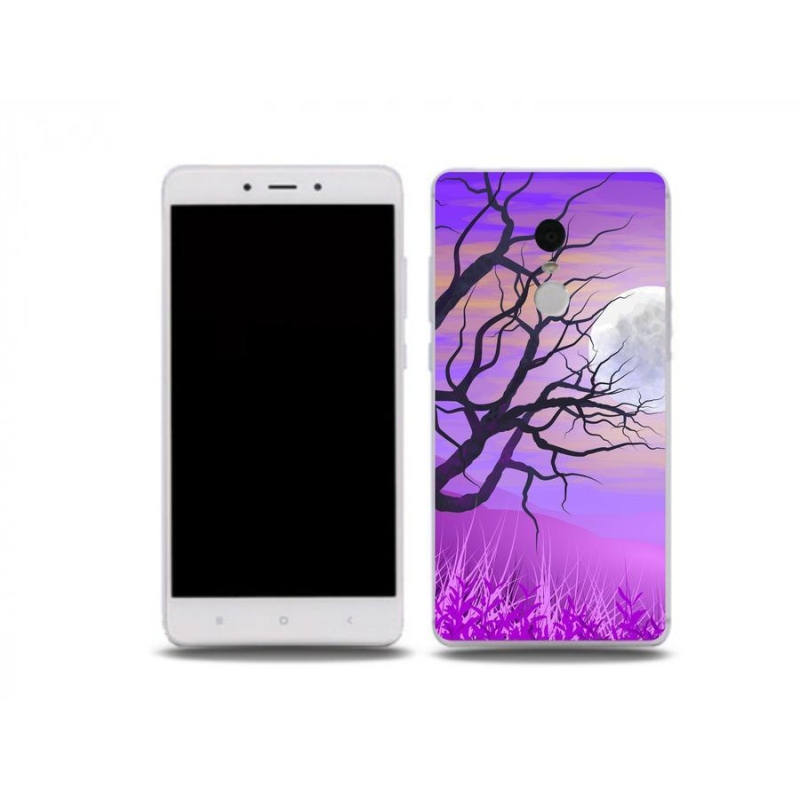 Gél tok mmCase a Xiaomi Redmi Note 4X-hez - rajzfilmes kidőlt fa