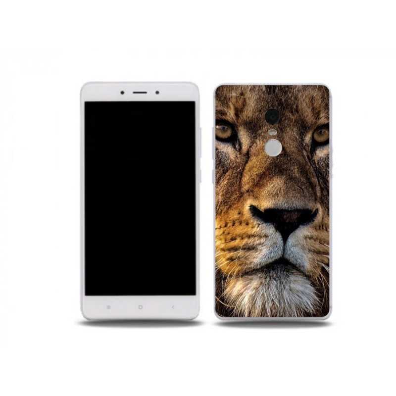 Gél tok mmCase a Xiaomi Redmi Note 4X-hez - oroszlán