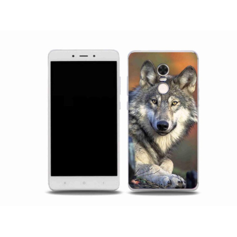 Gél tok mmCase a Xiaomi Redmi Note 4X készülékhez - farkas