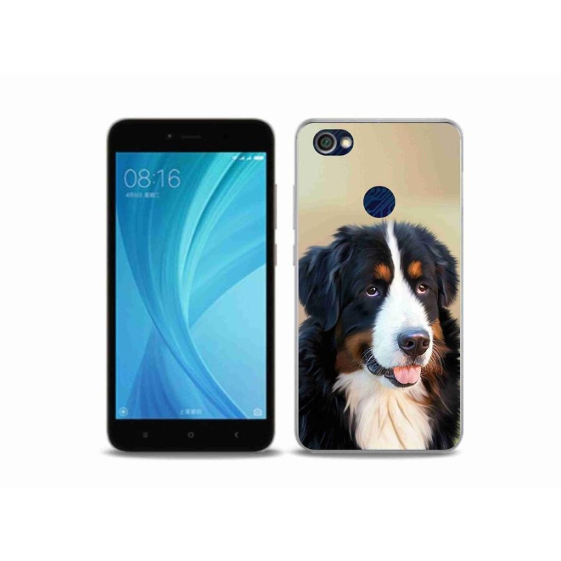 Gél tok mmCase a Xiaomi Redmi Note 5A Prime készülékhez - Berni hegyi kutya