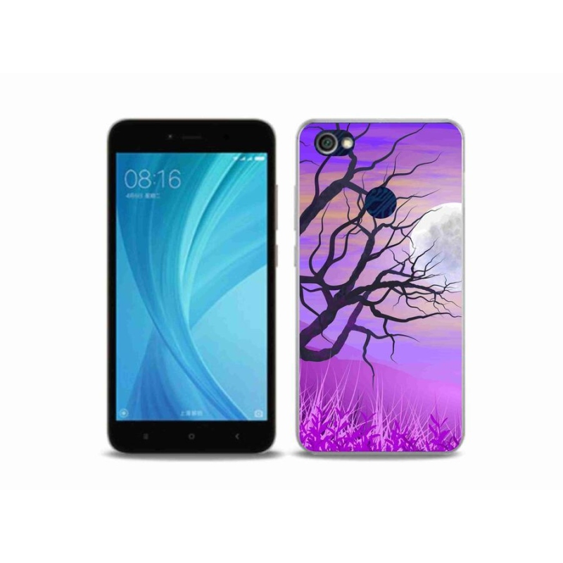 Gél tok mmCase a Xiaomi Redmi Note 5A Prime számára - rajzfilmes kidőlt fa