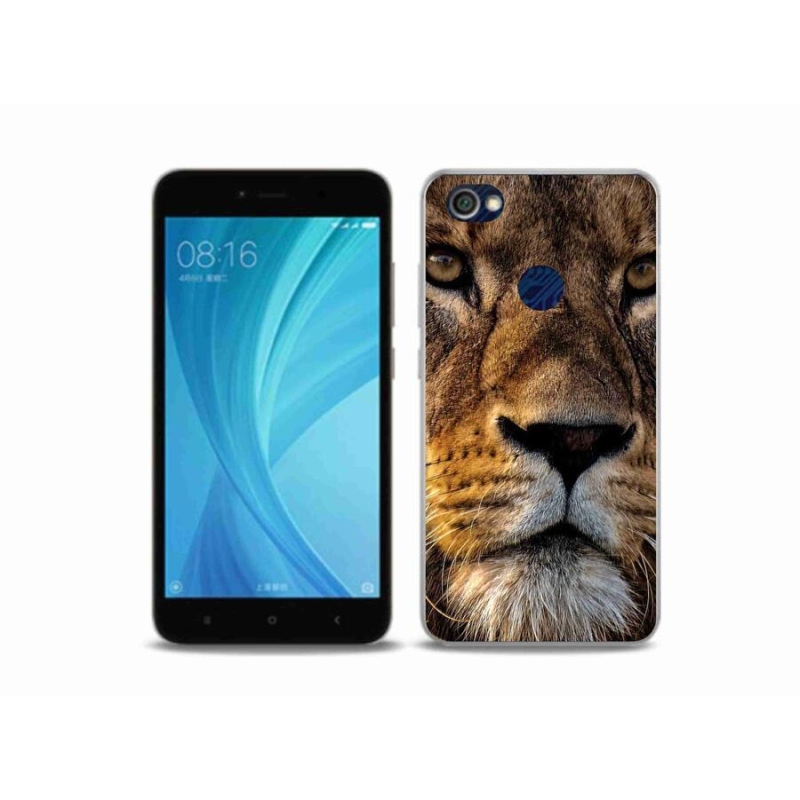 Gél tok mmCase a Xiaomi Redmi Note 5A Prime készülékhez - oroszlán
