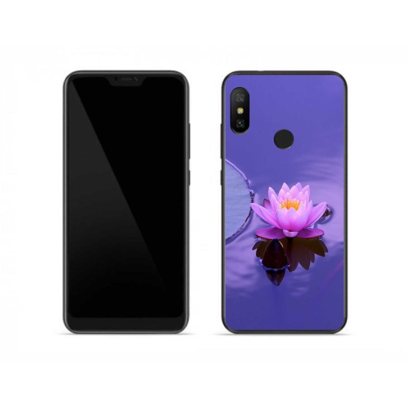 Gél tok mmCase a Xiaomi Redmi Note 6 Pro-hoz - virág a vízen