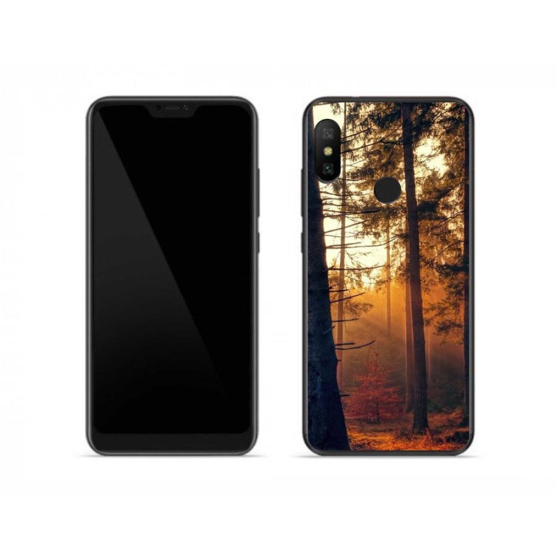 Gél tok mmCase a Xiaomi Redmi Note 6 Pro számára - erdő