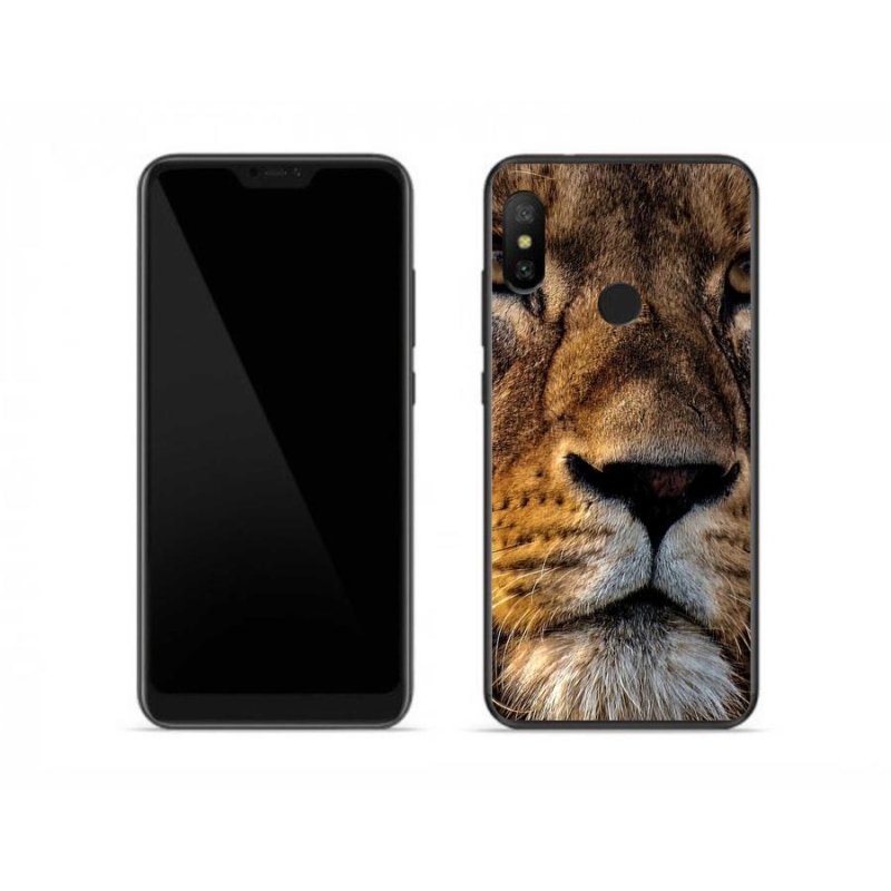 Gél tok mmCase a Xiaomi Redmi Note 6 Pro-hoz - oroszlán