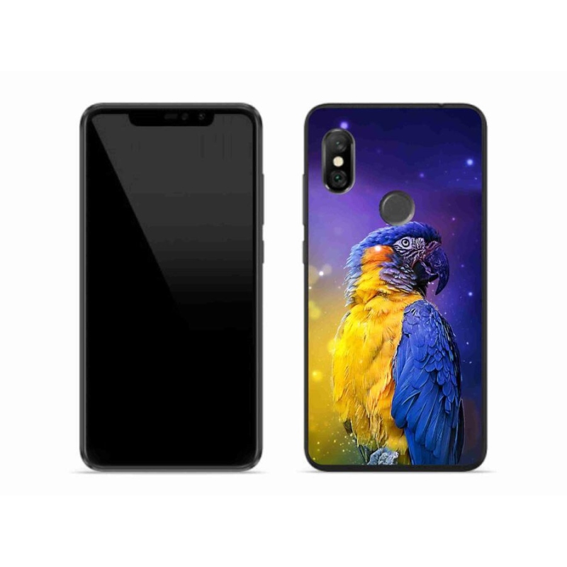 Gél tok mmCase a Xiaomi Redmi Note 6 Pro készülékhez - papagáj ara 1