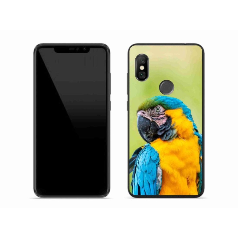 Gél tok mmCase a Xiaomi Redmi Note 6 Pro készülékhez - papagáj ara 2