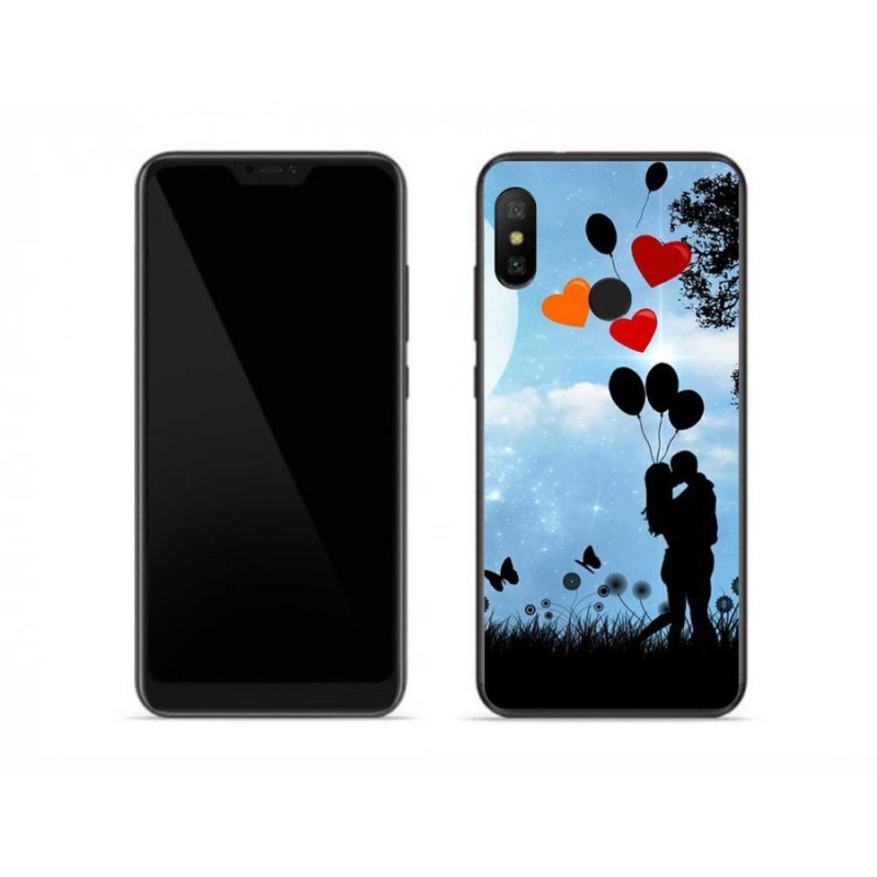 Gél tok mmCase a Xiaomi Redmi Note 6 Pro-hoz - szerelmes pár