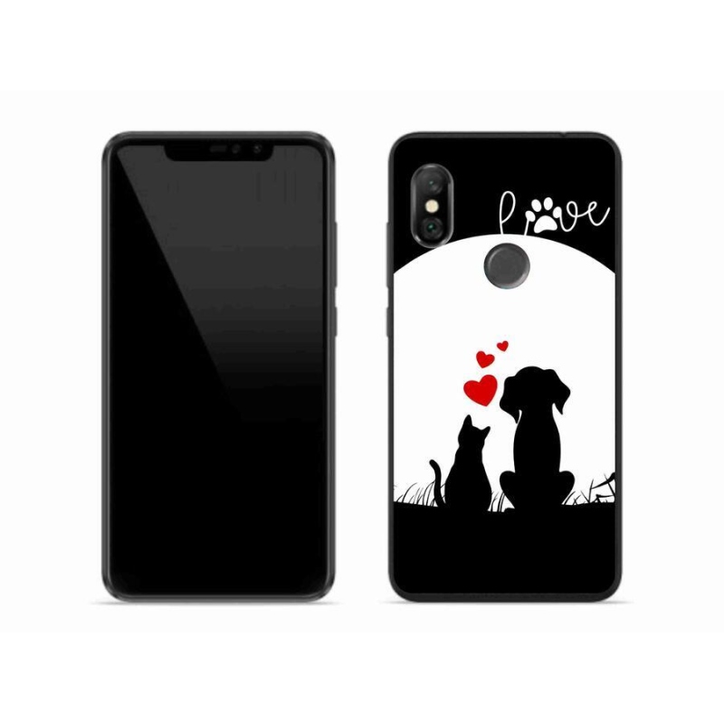 Gél tok mmCase a Xiaomi Redmi Note 6 Pro számára - állatszerelem