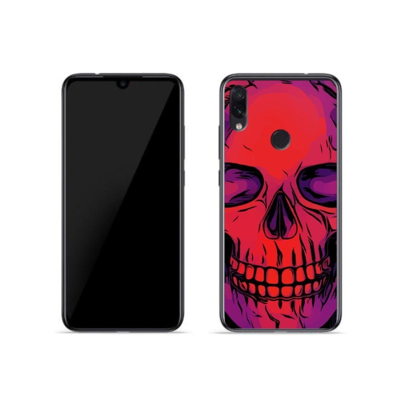 Gél tok mmCase a Xiaomi Redmi Note 7-hez - koponya