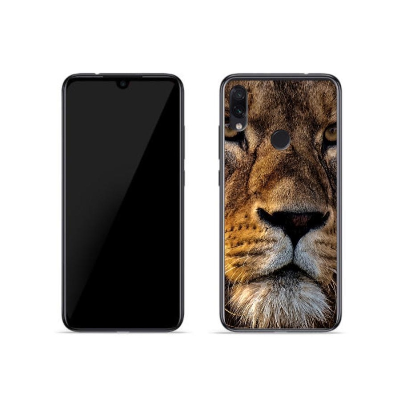 Gél tok mmCase a Xiaomi Redmi Note 7-hez - oroszlán