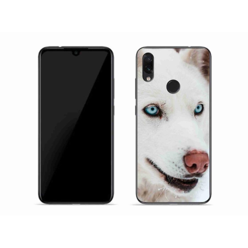 Gél tok mmCase a Xiaomi Redmi Note 7-hez - kutyaszemmel nézve