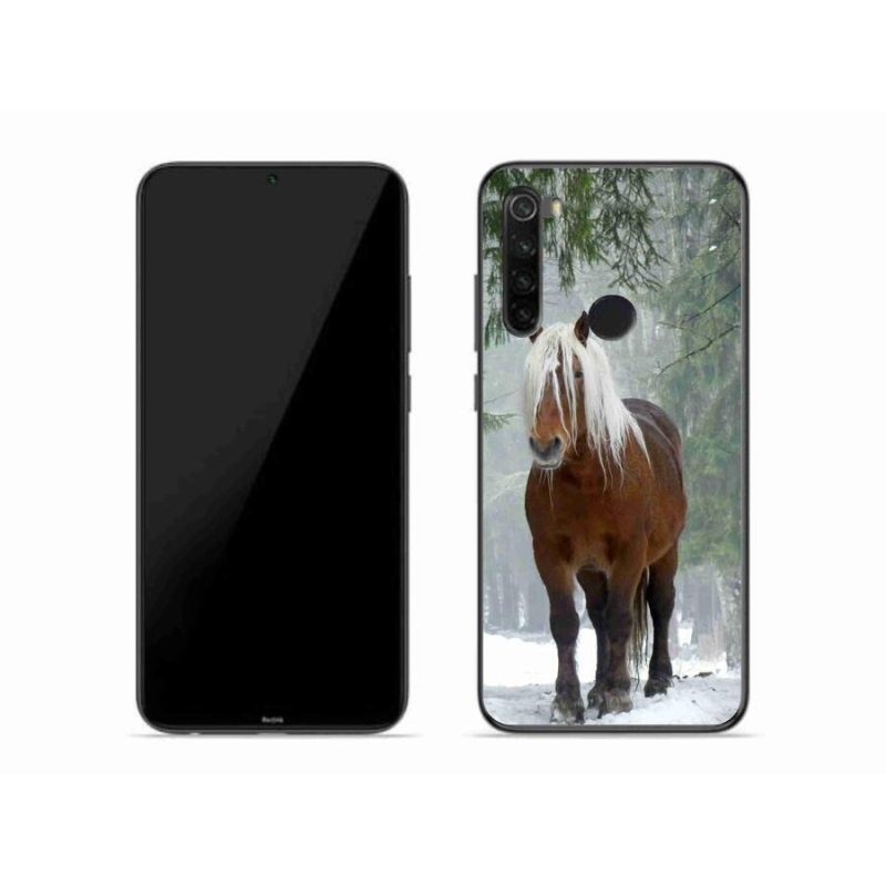 Gél tok mmCase a Xiaomi Redmi Note 8-hoz - ló az erdőben