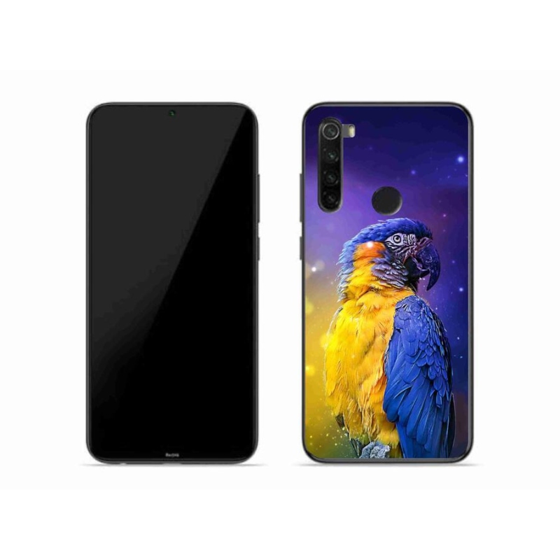 Gél tok mmCase a Xiaomi Redmi Note 8-hoz - papagáj ara 1