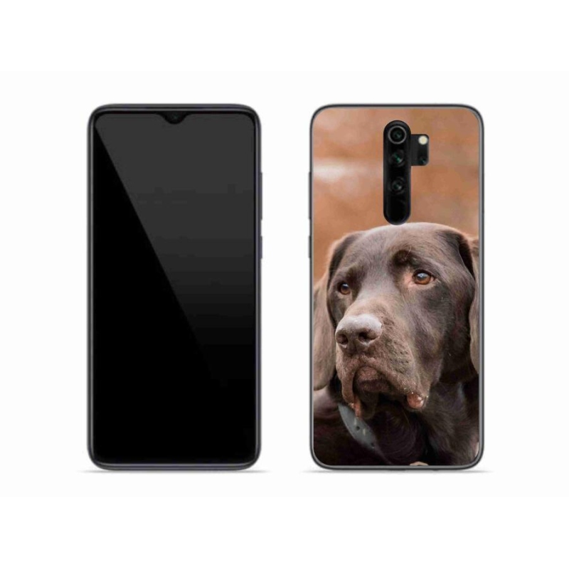 Gél tok mmCase a Xiaomi Redmi Note 8 Pro készülékhez - barna labrador
