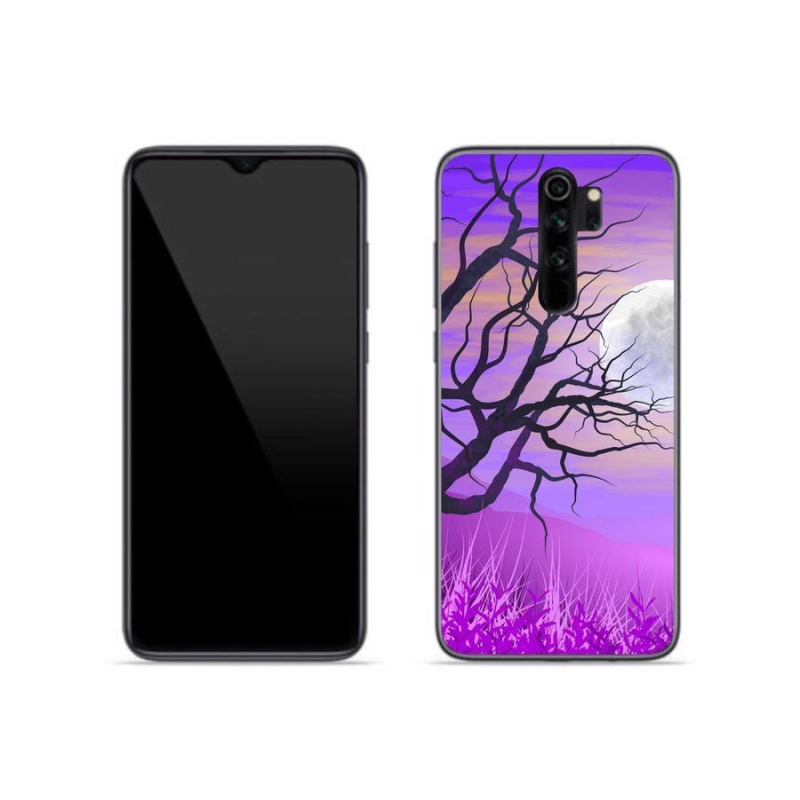 Gél tok mmCase a Xiaomi Redmi Note 8 Pro számára - rajzfilmes kidőlt fa