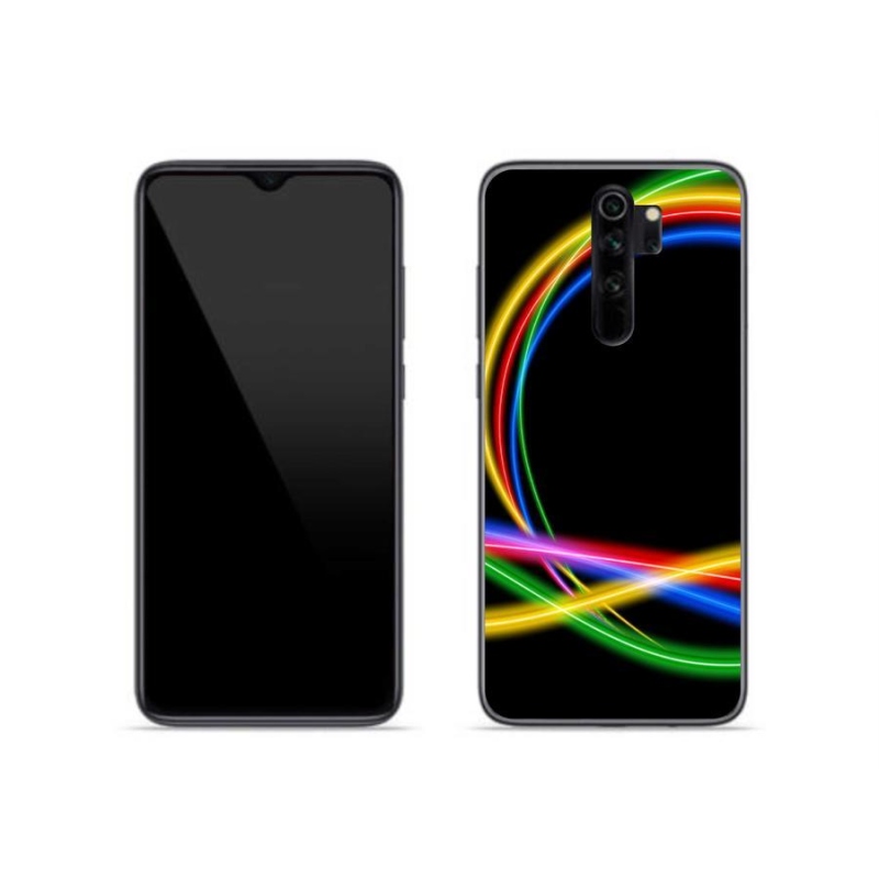 Gél tok mmCase a Xiaomi Redmi Note 8 Pro készülékhez - neon körök