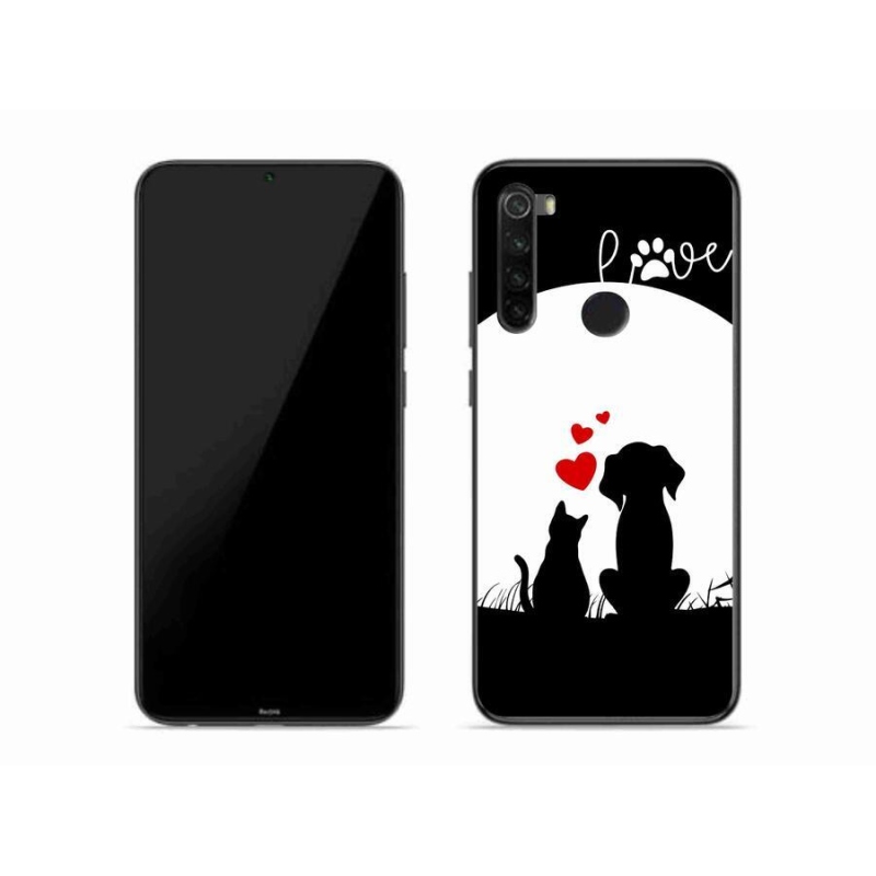 Gél tok mmCase a Xiaomi Redmi Note 8-hoz - állati szeretet