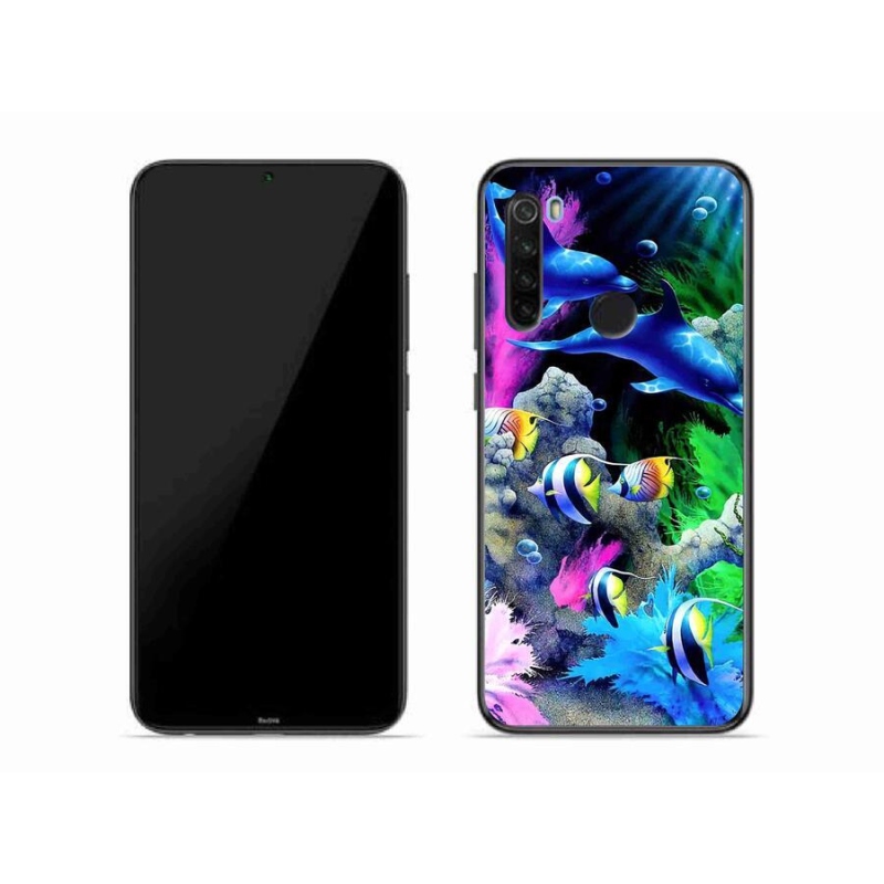 Gél tok mmCase a Xiaomi Redmi Note 8T számára - tengeri világ