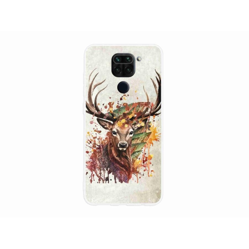 Gél tok mmCase a Xiaomi Redmi Note 9-hez - szarvas 1