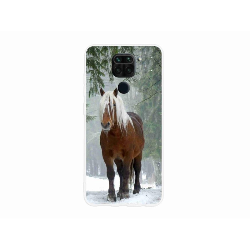 Gél tok mmCase a Xiaomi Redmi Note 9-hez - ló az erdőben