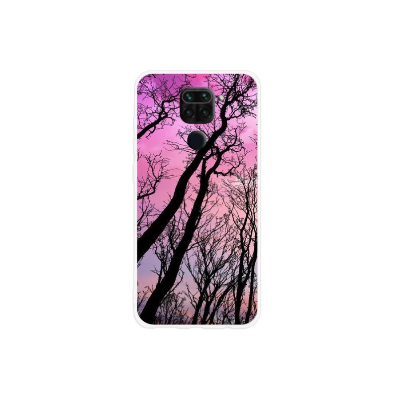Gél tok mmCase a Xiaomi Redmi Note 9 készülékhez - kidőlt fák