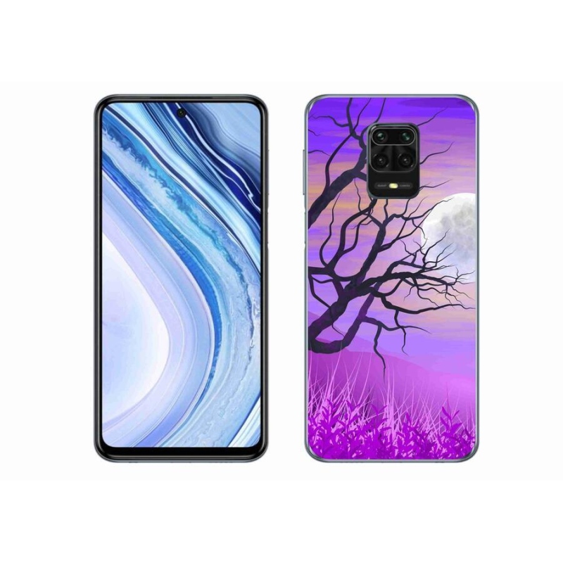 Gél tok mmCase a Xiaomi Redmi Note 9 Pro számára - rajzfilmes kidőlt fa