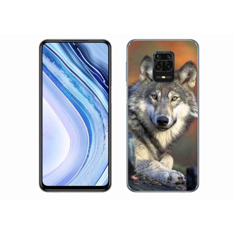 Gél tok mmCase a Xiaomi Redmi Note 9 Pro készülékhez - farkas