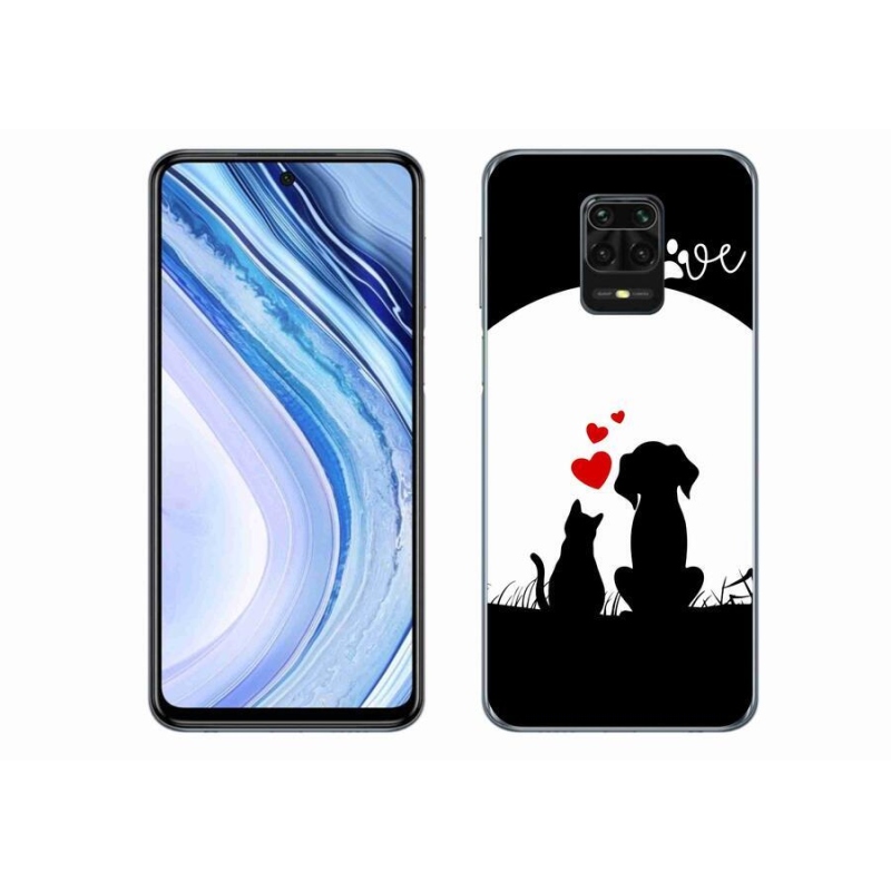 Gél tok mmCase a Xiaomi Redmi Note 9 Pro számára - állatszerelem