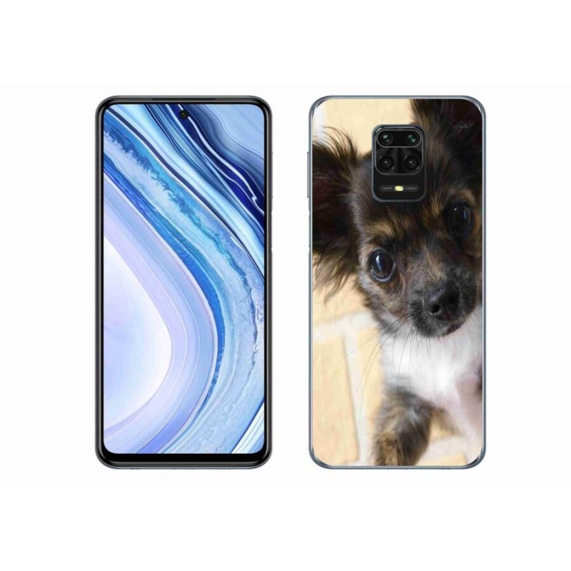Gél tok mmCase a Xiaomi Redmi Note 9S számára - chihuahua 2