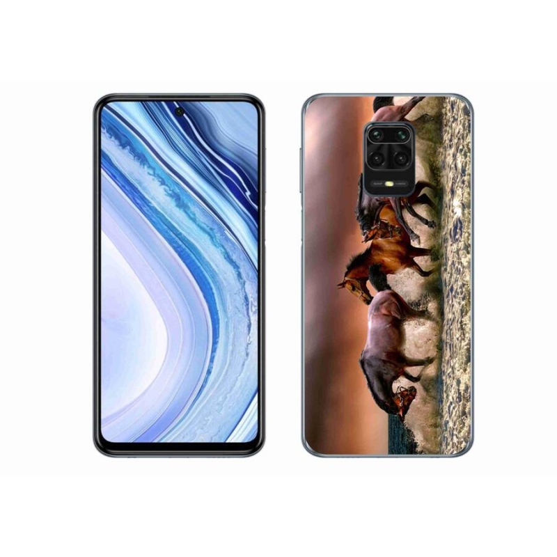 Gél tok mmCase a Xiaomi Redmi Note 9S-hez - lovak 1