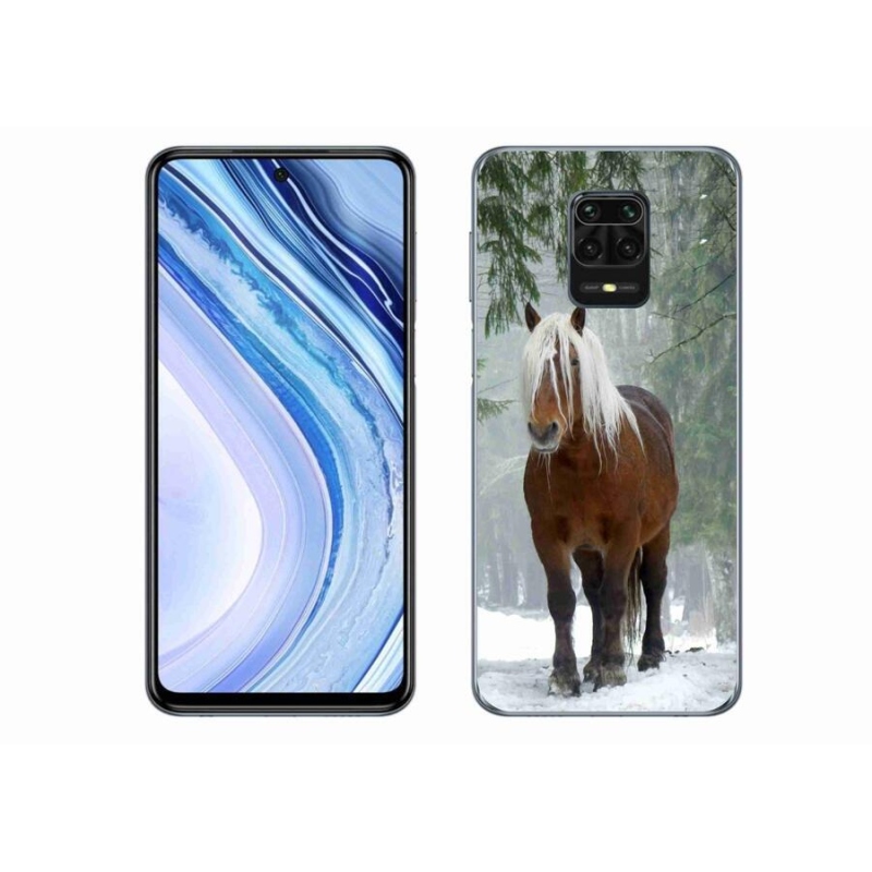 Gél tok mmCase a Xiaomi Redmi Note 9S-hez - ló az erdőben