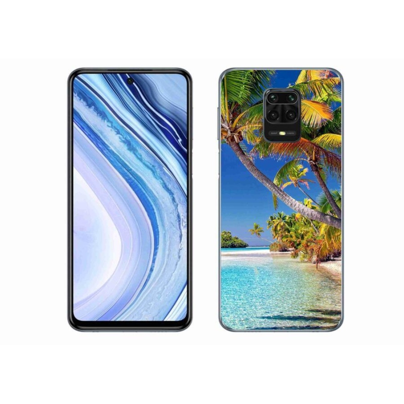Gél tok mmCase a Xiaomi Redmi Note 9S-hez - tengerparton