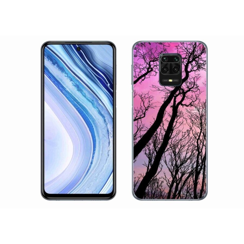 Gél tok mmCase a Xiaomi Redmi Note 9S számára - kidőlt fák