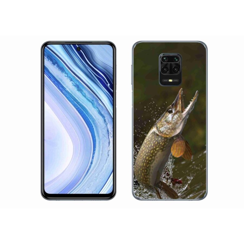 Gél tok mmCase a Xiaomi Redmi Note 9S számára - csuka