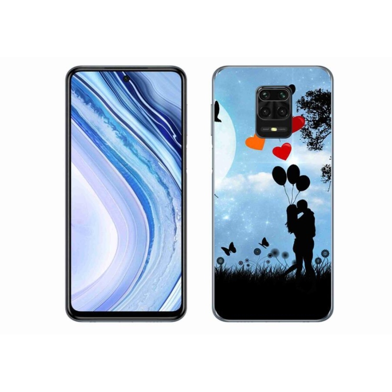Gél tok mmCase a Xiaomi Redmi Note 9S-hez - szerelmes pár