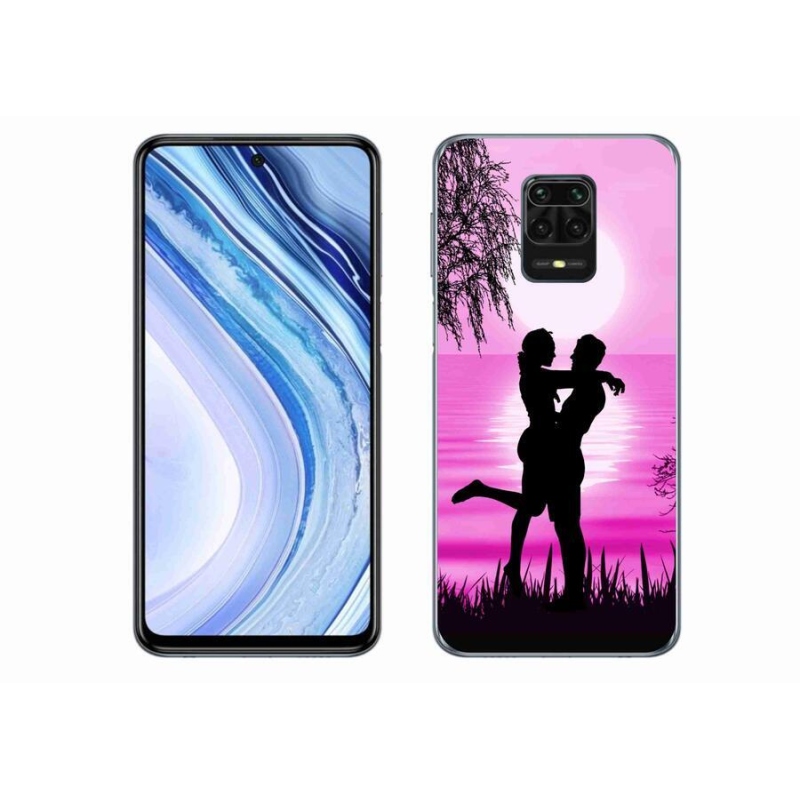 Gél tok mmCase a Xiaomi Redmi Note 9S számára - naplemente