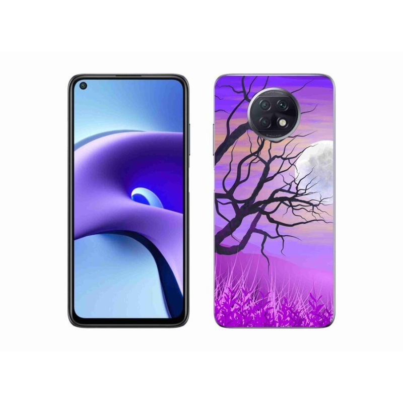 Gél tok mmCase a Xiaomi Redmi Note 9T 5G számára - rajzfilmes kidőlt fa