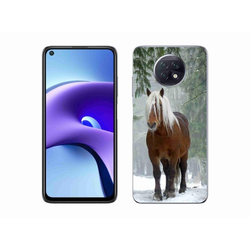 Gél tok mmCase a Xiaomi Redmi Note 9T 5G számára - ló az erdőben