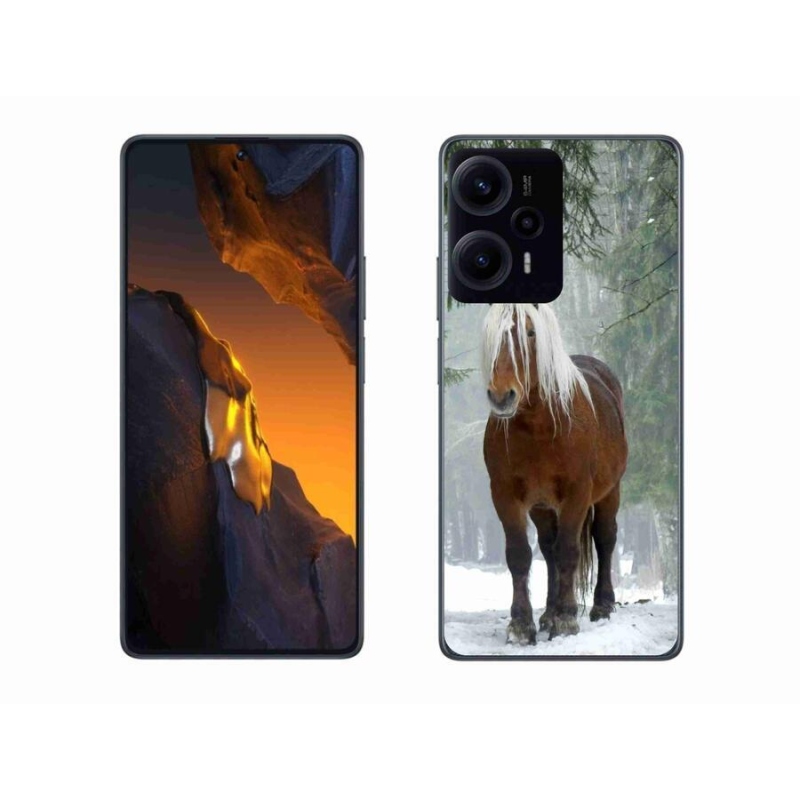 Gél tok mmCase a Xiaomi Poco F5 számára - ló az erdőben